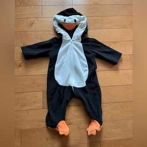 Baby Penguin costume 3 mos